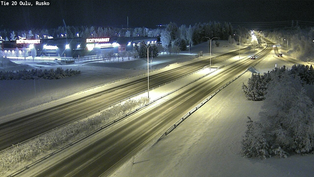 Kelikamerat Kuva Tie 20 Oulu, Rusko, Oulu, Pohjois-Pohjanmaa