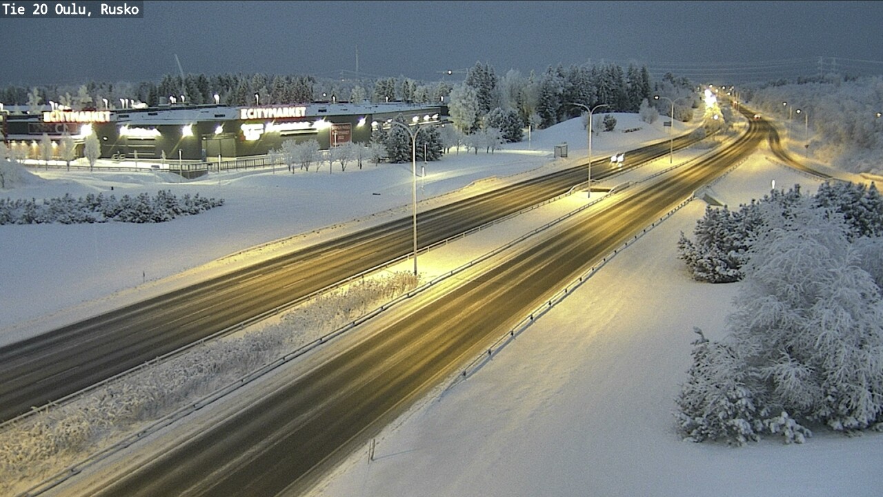 Kelikamerat Kuva Tie 20 Oulu, Rusko, Oulu, Pohjois-Pohjanmaa