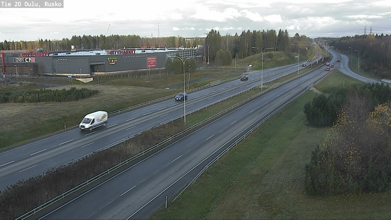 Kelikamerat Kuva Tie 20 Oulu, Rusko, Oulu, Pohjois-Pohjanmaa