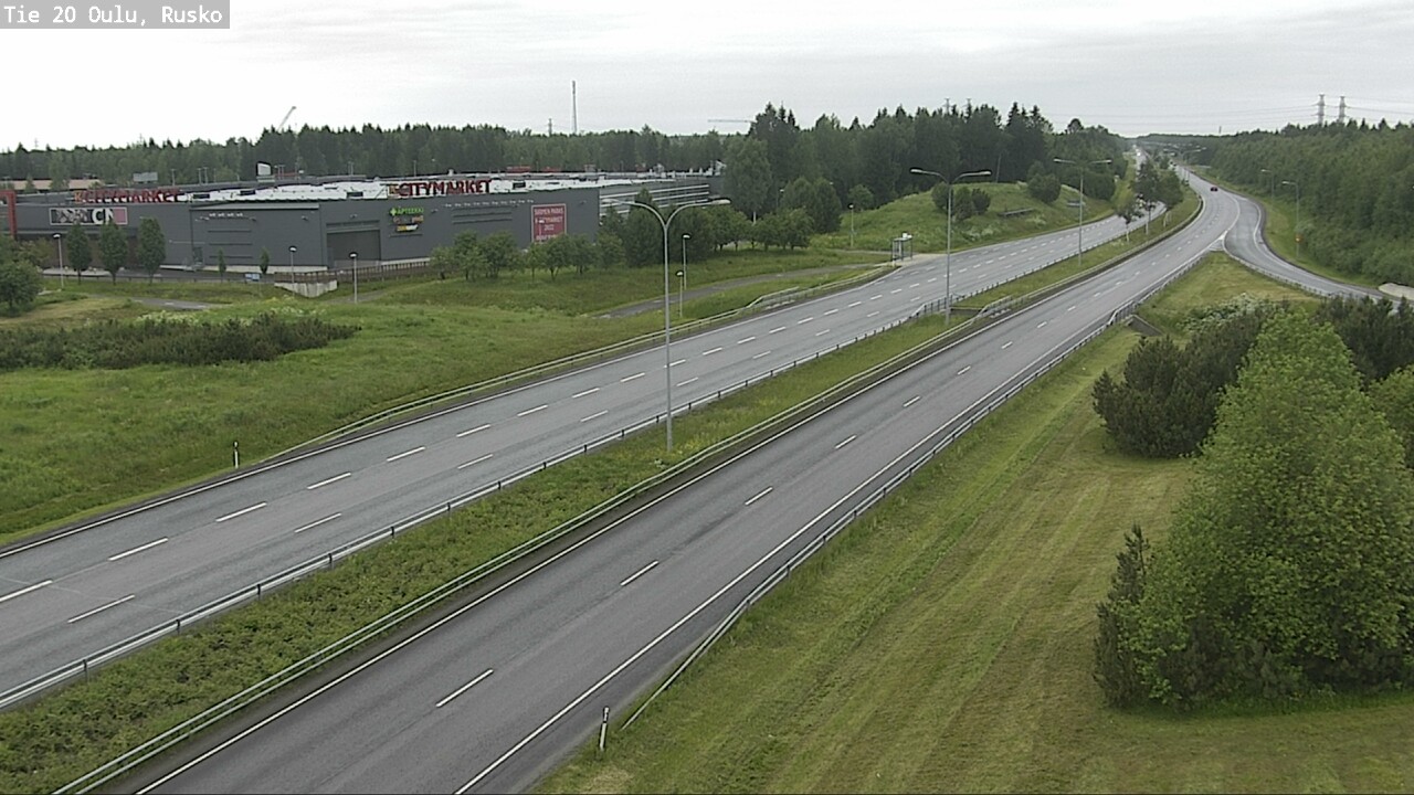Kelikamerat Kuva Tie 20 Oulu, Rusko, Oulu, Pohjois-Pohjanmaa