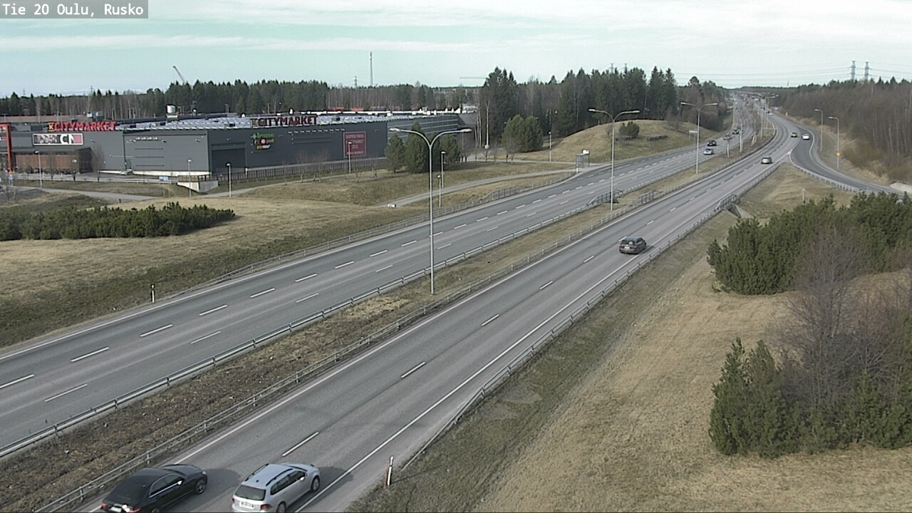Kelikamerat Kuva Tie 20 Oulu, Rusko, Oulu, Pohjois-Pohjanmaa