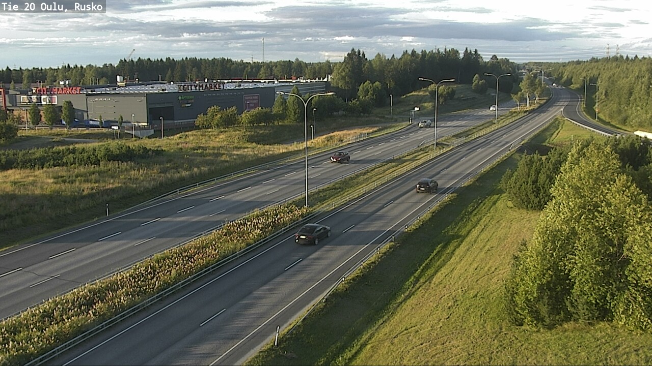 Kelikamerat Kuva Tie 20 Oulu, Rusko, Oulu, Pohjois-Pohjanmaa