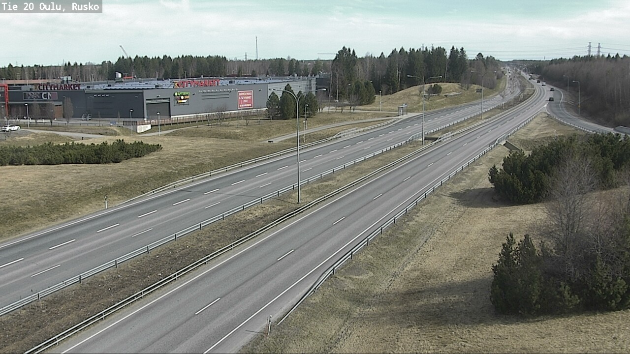 Kelikamerat Kuva Tie 20 Oulu, Rusko, Oulu, Pohjois-Pohjanmaa