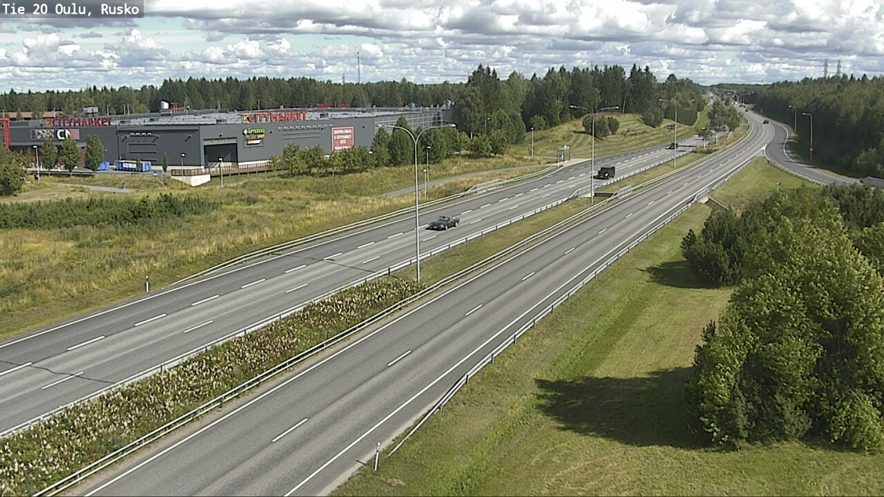 Kelikamerat Kuva Tie 20 Oulu, Rusko, Oulu, Pohjois-Pohjanmaa