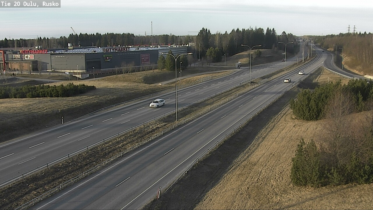 Kelikamerat Kuva Tie 20 Oulu, Rusko, Oulu, Pohjois-Pohjanmaa