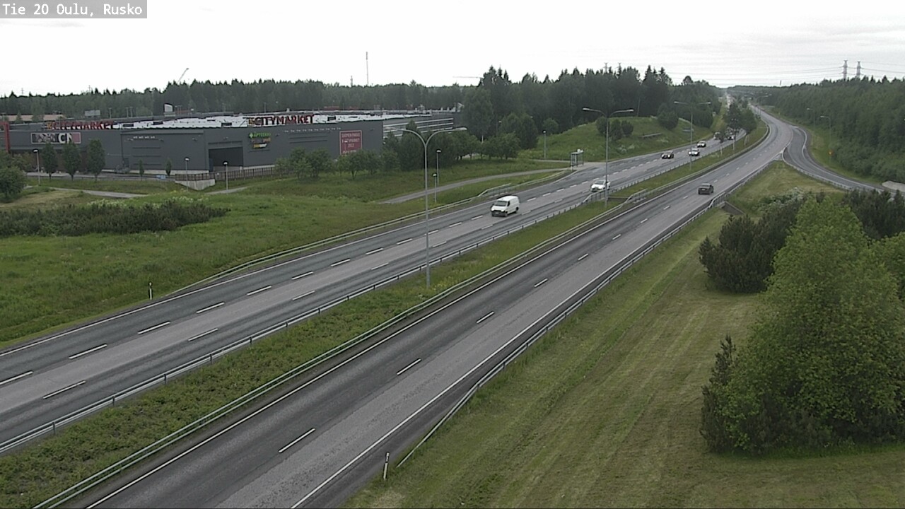 Kelikamerat Kuva Tie 20 Oulu, Rusko, Oulu, Pohjois-Pohjanmaa