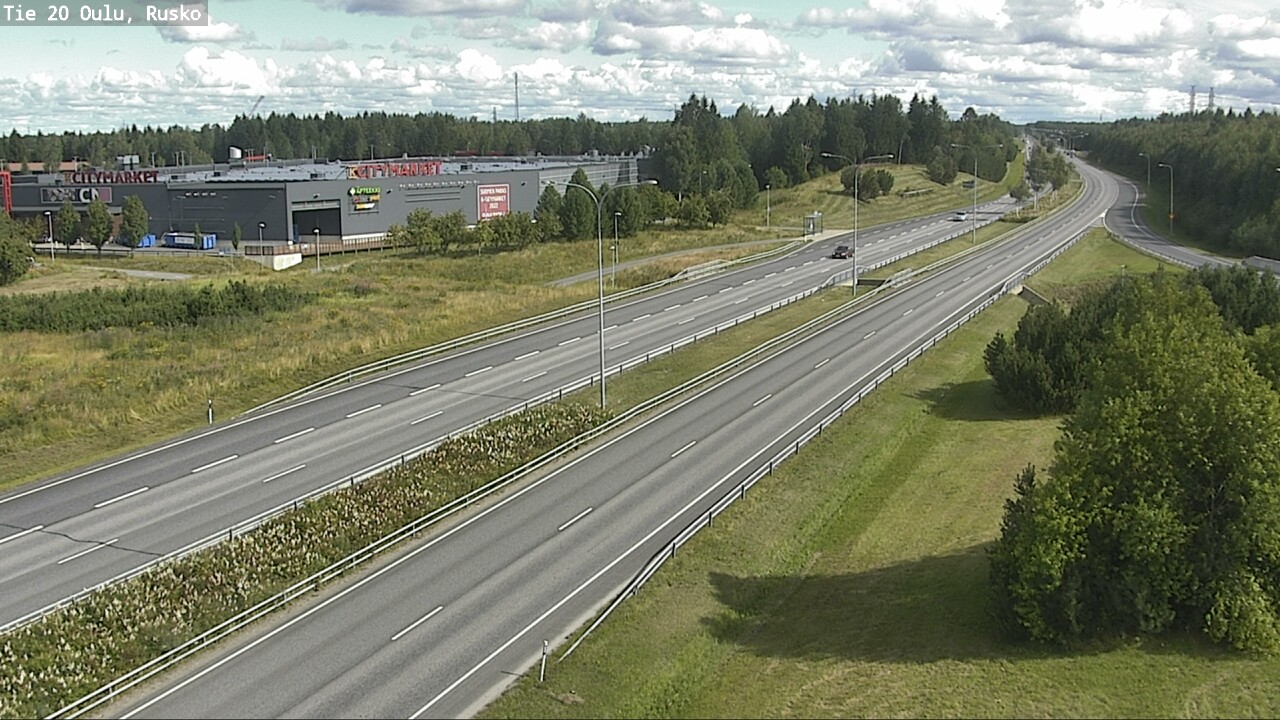 Kelikamerat Kuva Tie 20 Oulu, Rusko, Oulu, Pohjois-Pohjanmaa