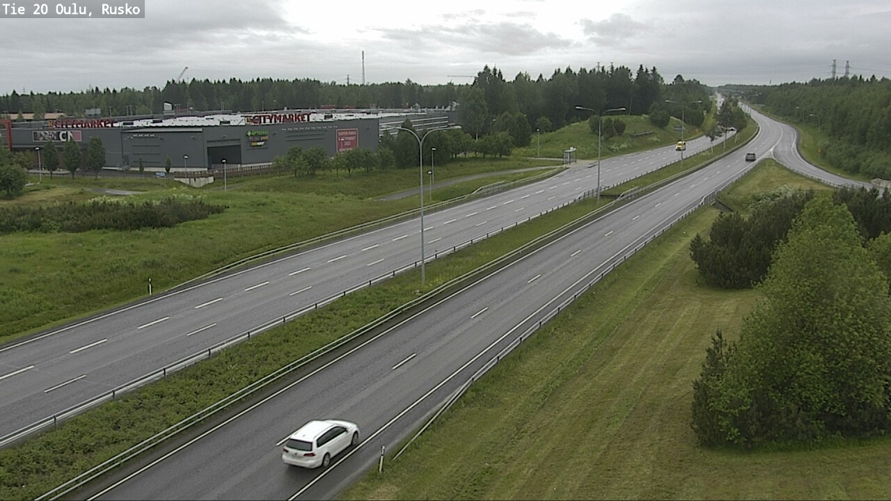 Weather Camera Image Road 20 Oulu, Rusko, Oulu, Pohjois-Pohjanmaa
