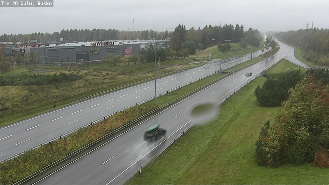 Weather Camera Image Road 20 Oulu, Rusko, Oulu, Pohjois-Pohjanmaa