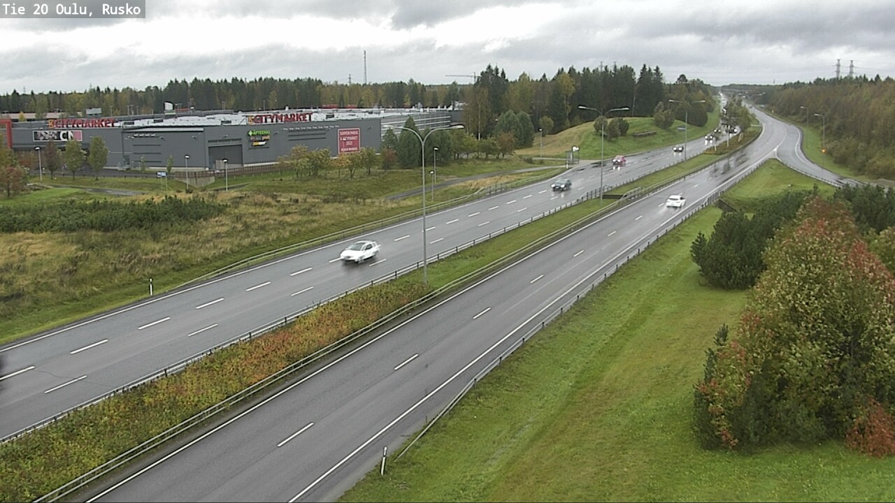 Weather Camera Image Road 20 Oulu, Rusko, Oulu, Pohjois-Pohjanmaa