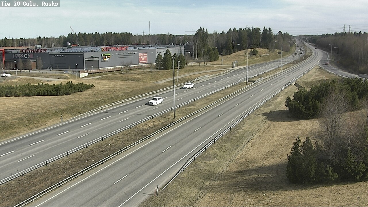Kelikamerat Kuva Tie 20 Oulu, Rusko, Oulu, Pohjois-Pohjanmaa