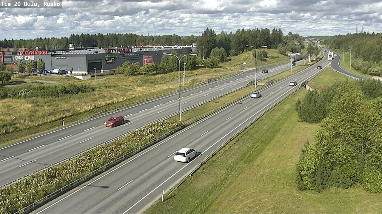 Kelikamerat Kuva Tie 20 Oulu, Rusko, Oulu, Pohjois-Pohjanmaa