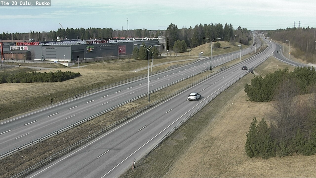 Kelikamerat Kuva Tie 20 Oulu, Rusko, Oulu, Pohjois-Pohjanmaa