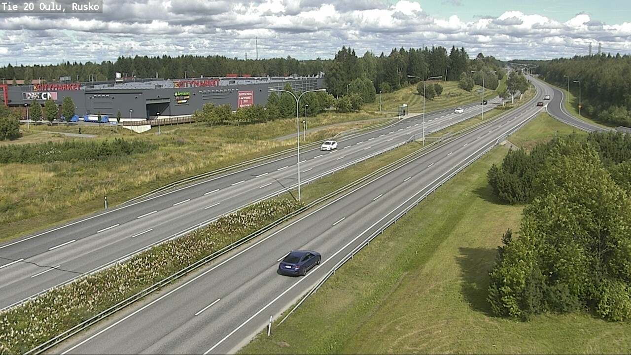 Kelikamerat Kuva Tie 20 Oulu, Rusko, Oulu, Pohjois-Pohjanmaa