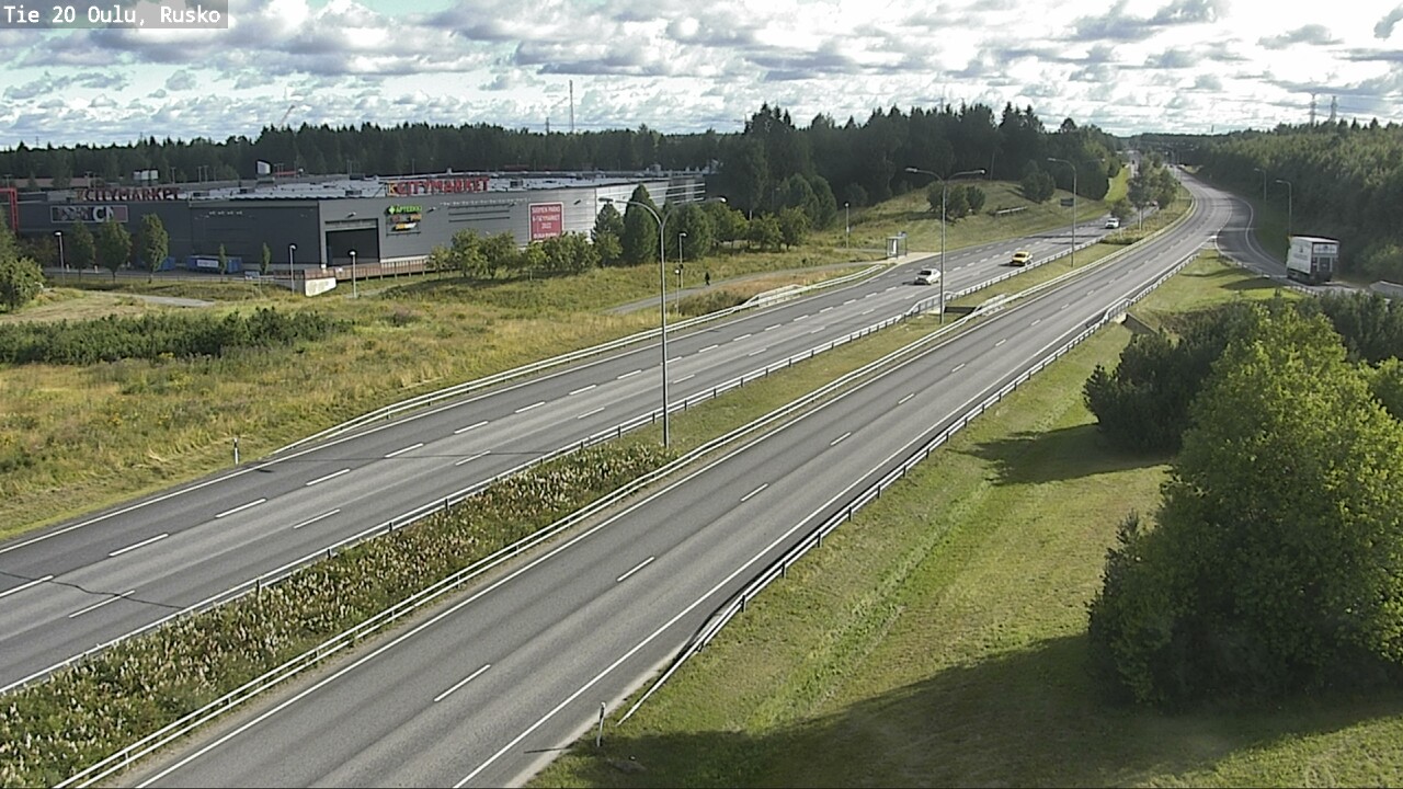 Kelikamerat Kuva Tie 20 Oulu, Rusko, Oulu, Pohjois-Pohjanmaa
