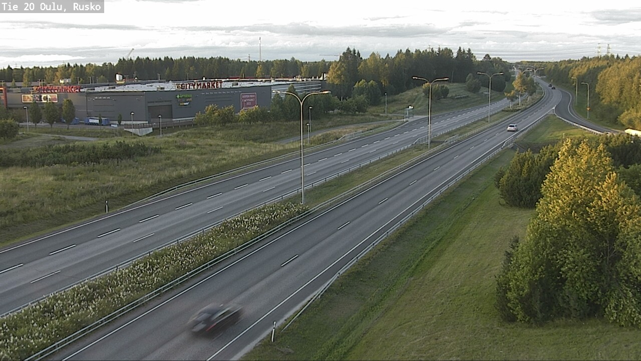 Kelikamerat Kuva Tie 20 Oulu, Rusko, Oulu, Pohjois-Pohjanmaa