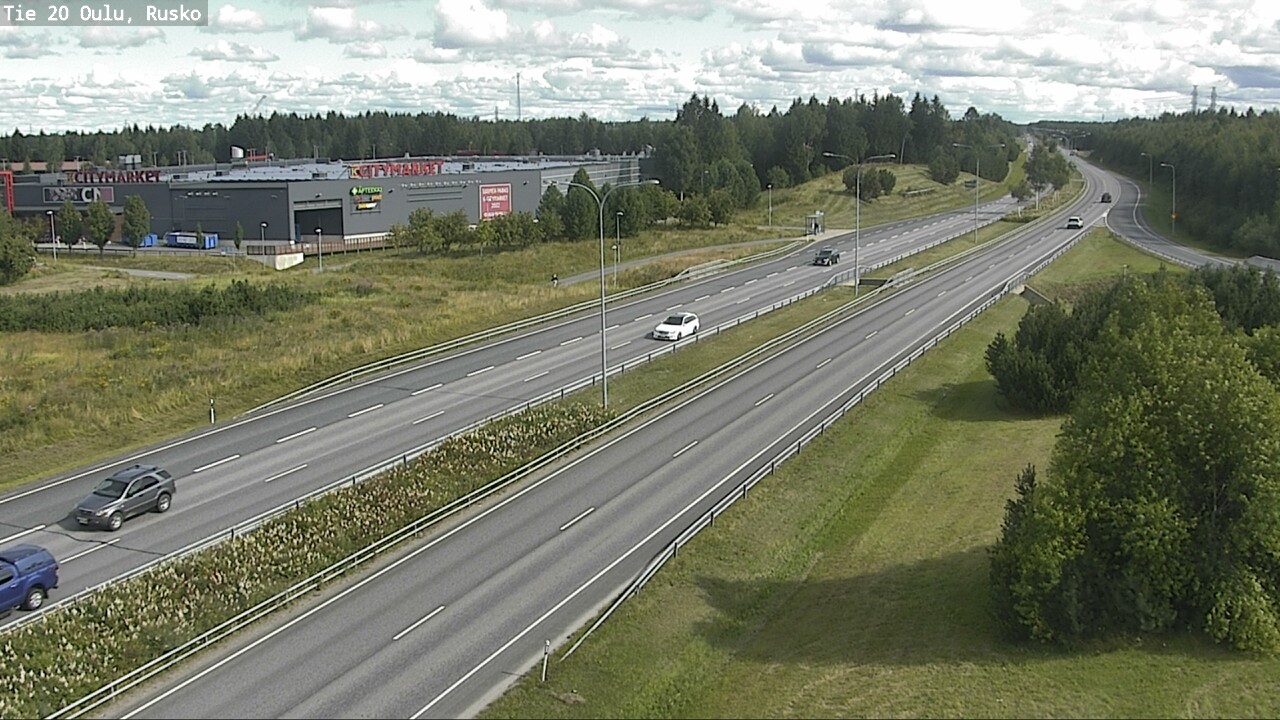 Kelikamerat Kuva Tie 20 Oulu, Rusko, Oulu, Pohjois-Pohjanmaa