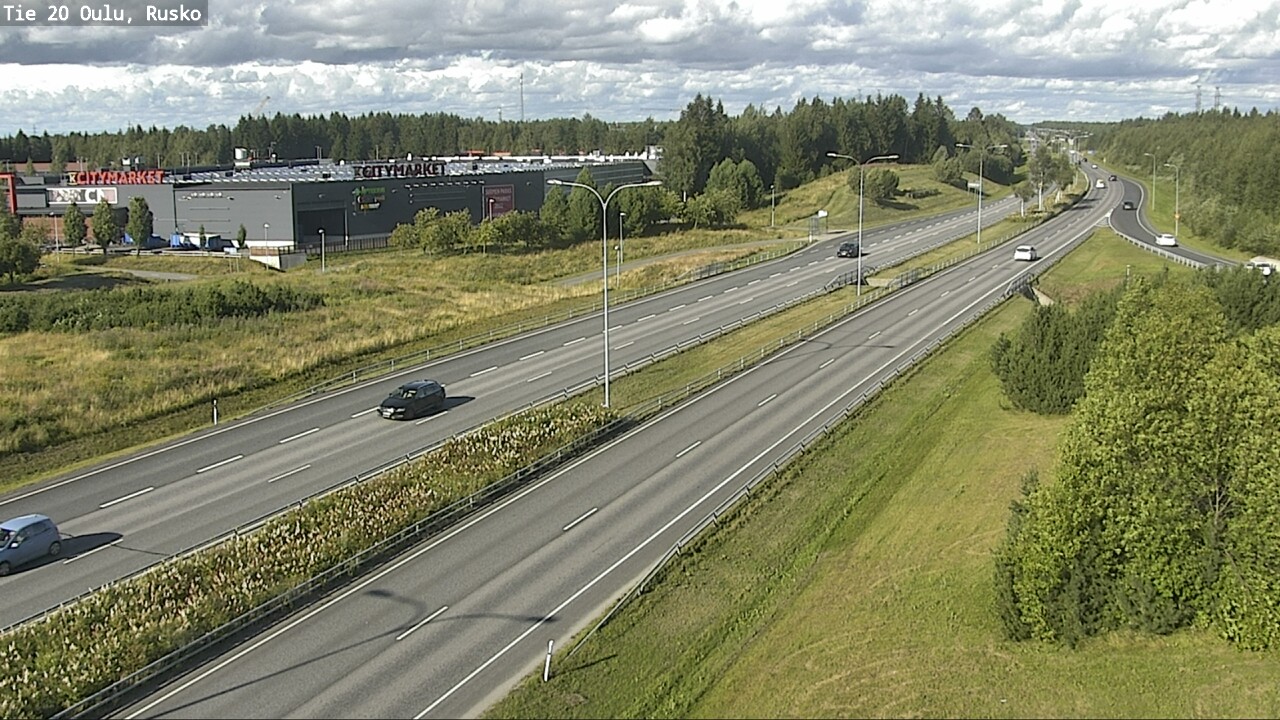Kelikamerat Kuva Tie 20 Oulu, Rusko, Oulu, Pohjois-Pohjanmaa
