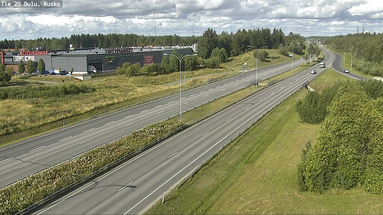 Kelikamerat Kuva Tie 20 Oulu, Rusko, Oulu, Pohjois-Pohjanmaa