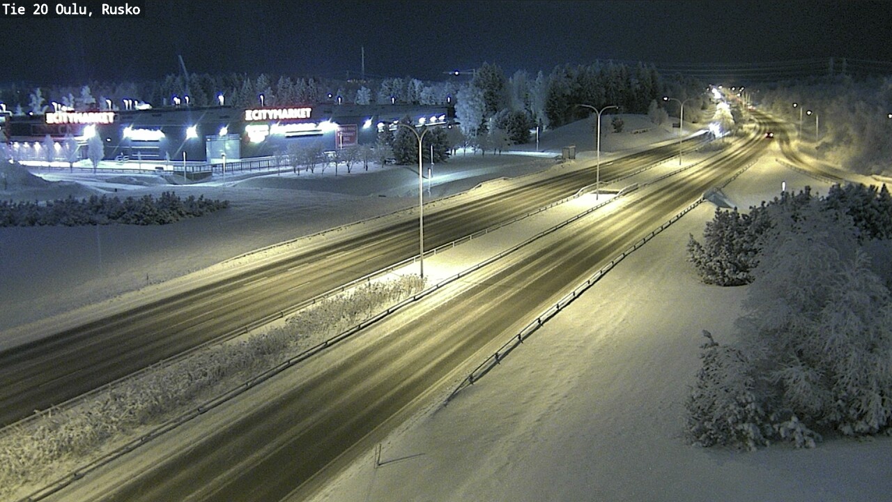 Kelikamerat Kuva Tie 20 Oulu, Rusko, Oulu, Pohjois-Pohjanmaa