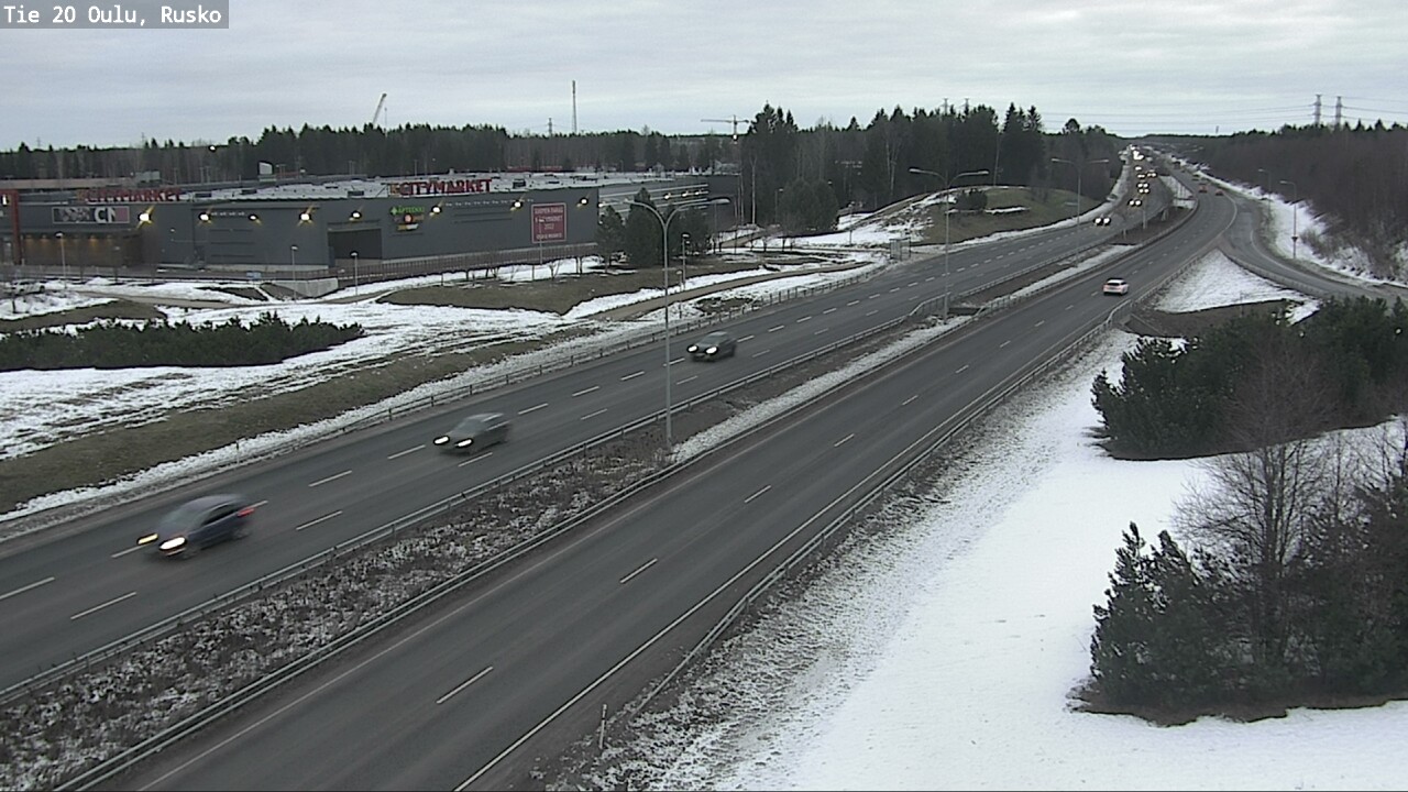 Kelikamerat Kuva Tie 20 Oulu, Rusko, Oulu, Pohjois-Pohjanmaa