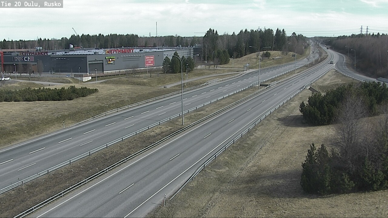 Kelikamerat Kuva Tie 20 Oulu, Rusko, Oulu, Pohjois-Pohjanmaa