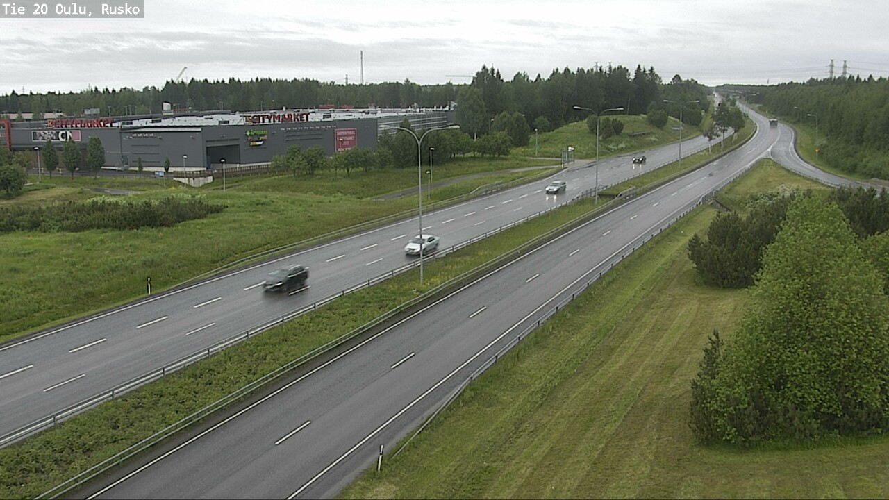 Kelikamerat Kuva Tie 20 Oulu, Rusko, Oulu, Pohjois-Pohjanmaa