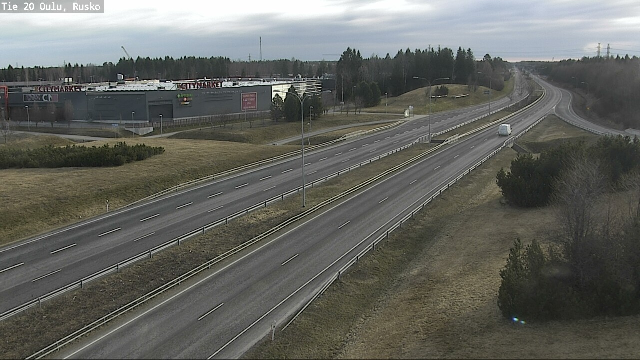 Kelikamerat Kuva Tie 20 Oulu, Rusko, Oulu, Pohjois-Pohjanmaa