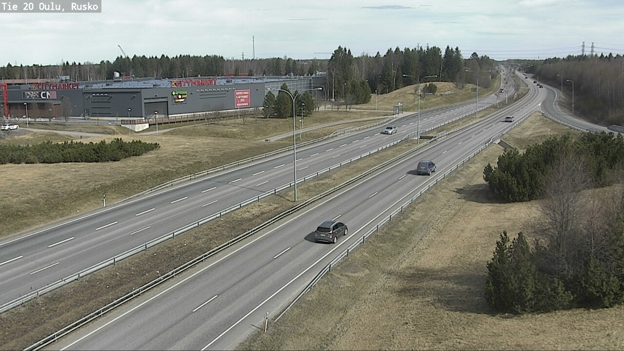 Kelikamerat Kuva Tie 20 Oulu, Rusko, Oulu, Pohjois-Pohjanmaa
