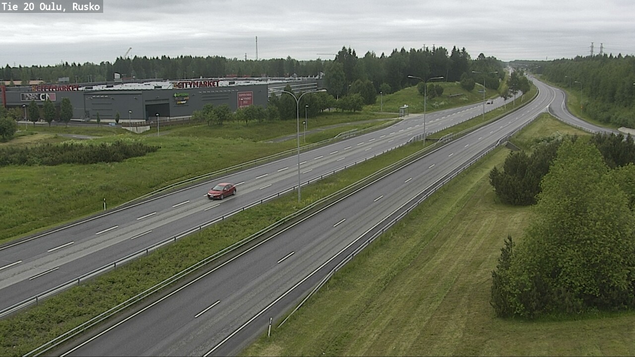 Kelikamerat Kuva Tie 20 Oulu, Rusko, Oulu, Pohjois-Pohjanmaa