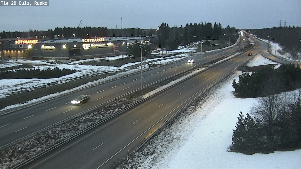 Kelikamerat Kuva Tie 20 Oulu, Rusko, Oulu, Pohjois-Pohjanmaa