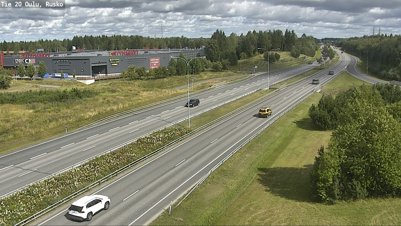 Kelikamerat Kuva Tie 20 Oulu, Rusko, Oulu, Pohjois-Pohjanmaa