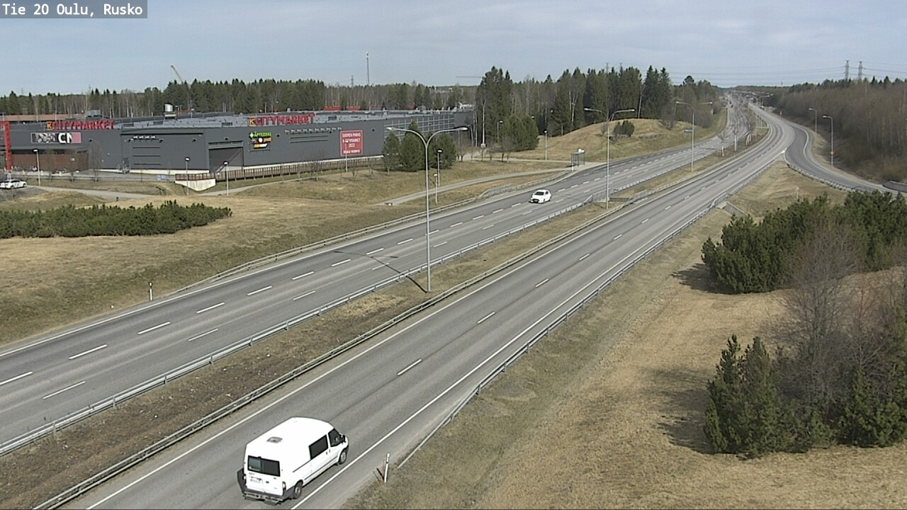 Kelikamerat Kuva Tie 20 Oulu, Rusko, Oulu, Pohjois-Pohjanmaa