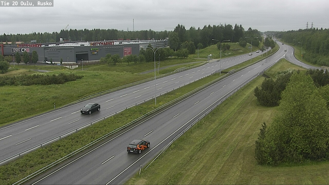 Kelikamerat Kuva Tie 20 Oulu, Rusko, Oulu, Pohjois-Pohjanmaa