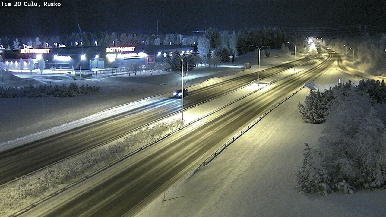 Kelikamerat Kuva Tie 20 Oulu, Rusko, Oulu, Pohjois-Pohjanmaa