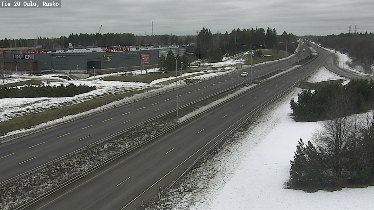 Kelikamerat Kuva Tie 20 Oulu, Rusko, Oulu, Pohjois-Pohjanmaa