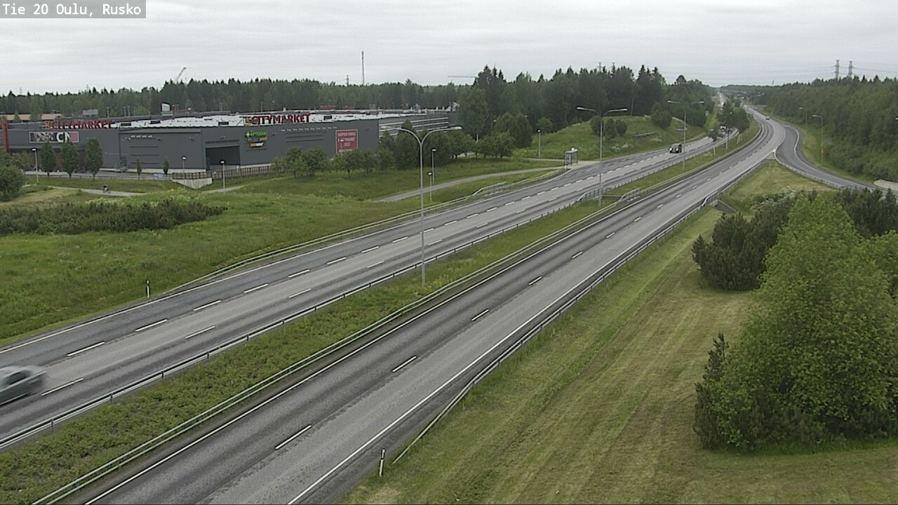 Kelikamerat Kuva Tie 20 Oulu, Rusko, Oulu, Pohjois-Pohjanmaa