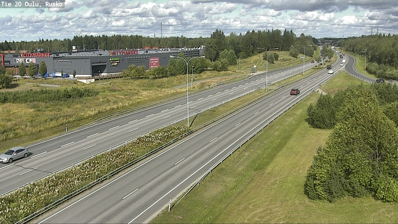 Kelikamerat Kuva Tie 20 Oulu, Rusko, Oulu, Pohjois-Pohjanmaa