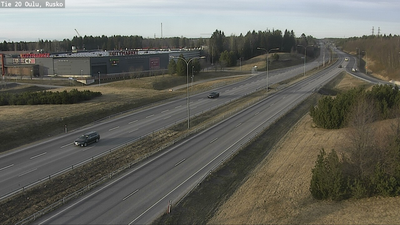 Kelikamerat Kuva Tie 20 Oulu, Rusko, Oulu, Pohjois-Pohjanmaa