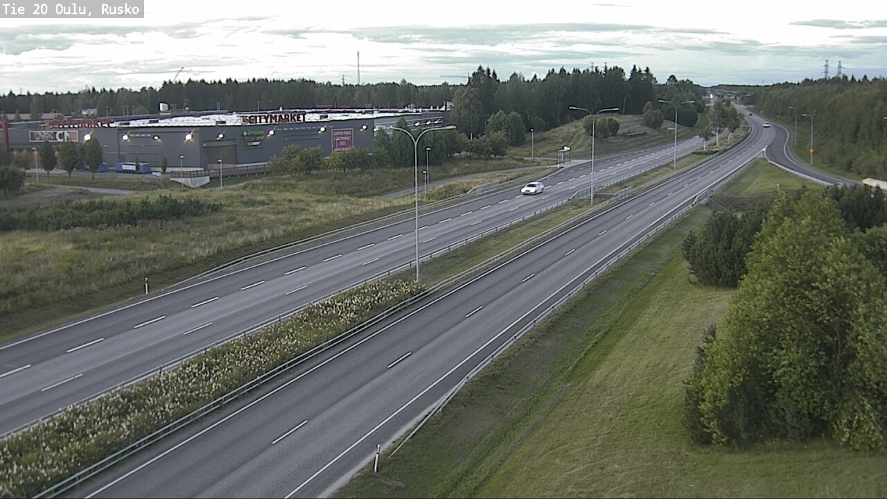 Kelikamerat Kuva Tie 20 Oulu, Rusko, Oulu, Pohjois-Pohjanmaa