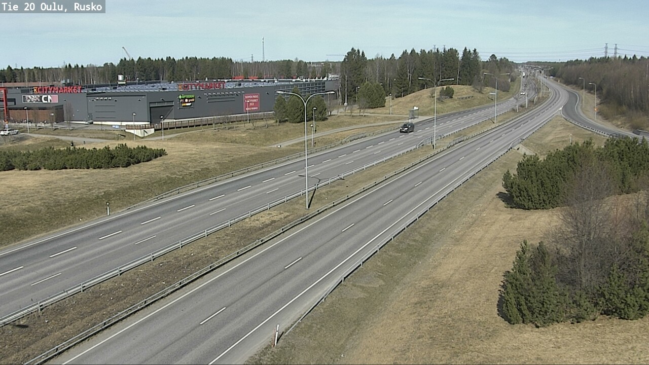Kelikamerat Kuva Tie 20 Oulu, Rusko, Oulu, Pohjois-Pohjanmaa