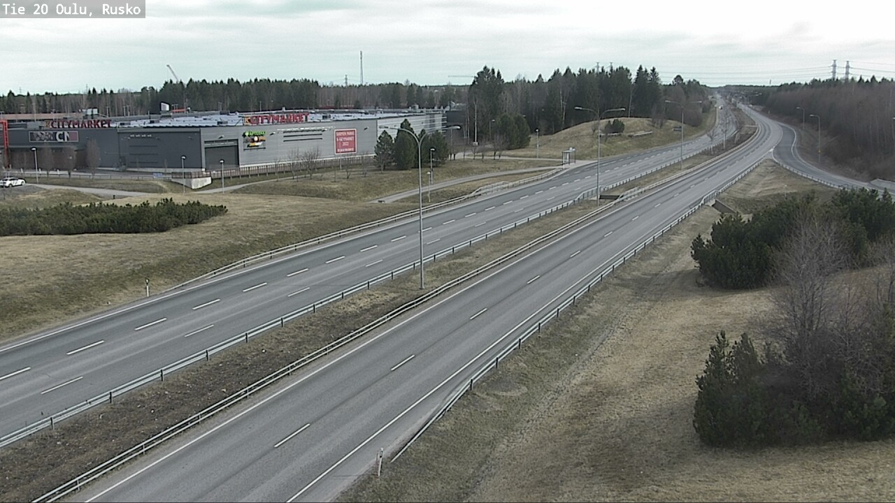 Kelikamerat Kuva Tie 20 Oulu, Rusko, Oulu, Pohjois-Pohjanmaa
