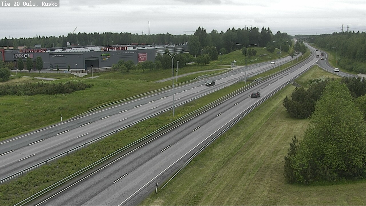 Kelikamerat Kuva Tie 20 Oulu, Rusko, Oulu, Pohjois-Pohjanmaa