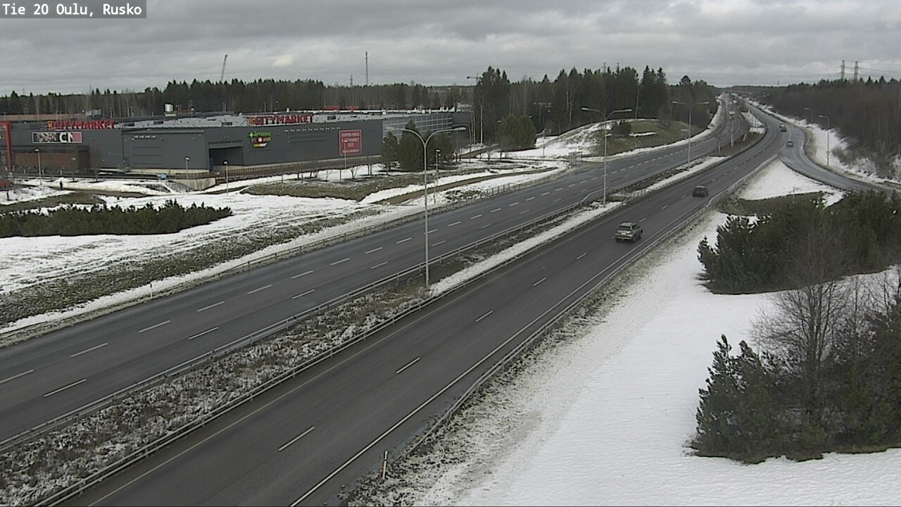 Kelikamerat Kuva Tie 20 Oulu, Rusko, Oulu, Pohjois-Pohjanmaa