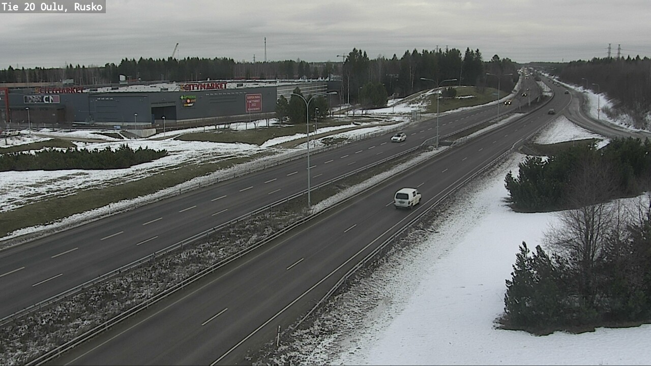 Kelikamerat Kuva Tie 20 Oulu, Rusko, Oulu, Pohjois-Pohjanmaa