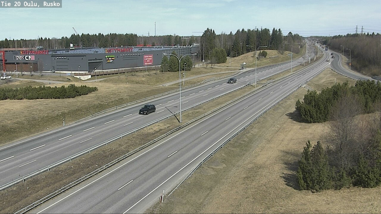 Kelikamerat Kuva Tie 20 Oulu, Rusko, Oulu, Pohjois-Pohjanmaa