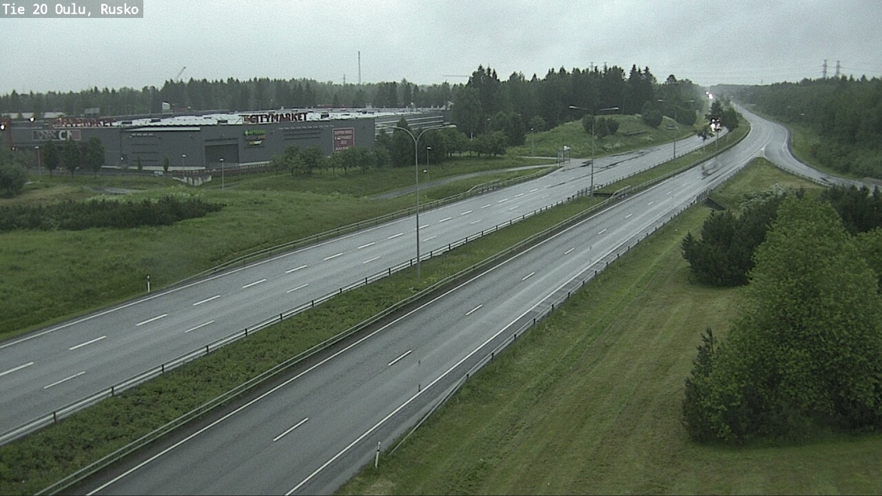 Kelikamerat Kuva Tie 20 Oulu, Rusko, Oulu, Pohjois-Pohjanmaa