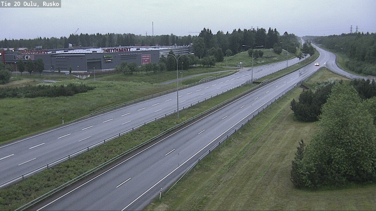 Kelikamerat Kuva Tie 20 Oulu, Rusko, Oulu, Pohjois-Pohjanmaa