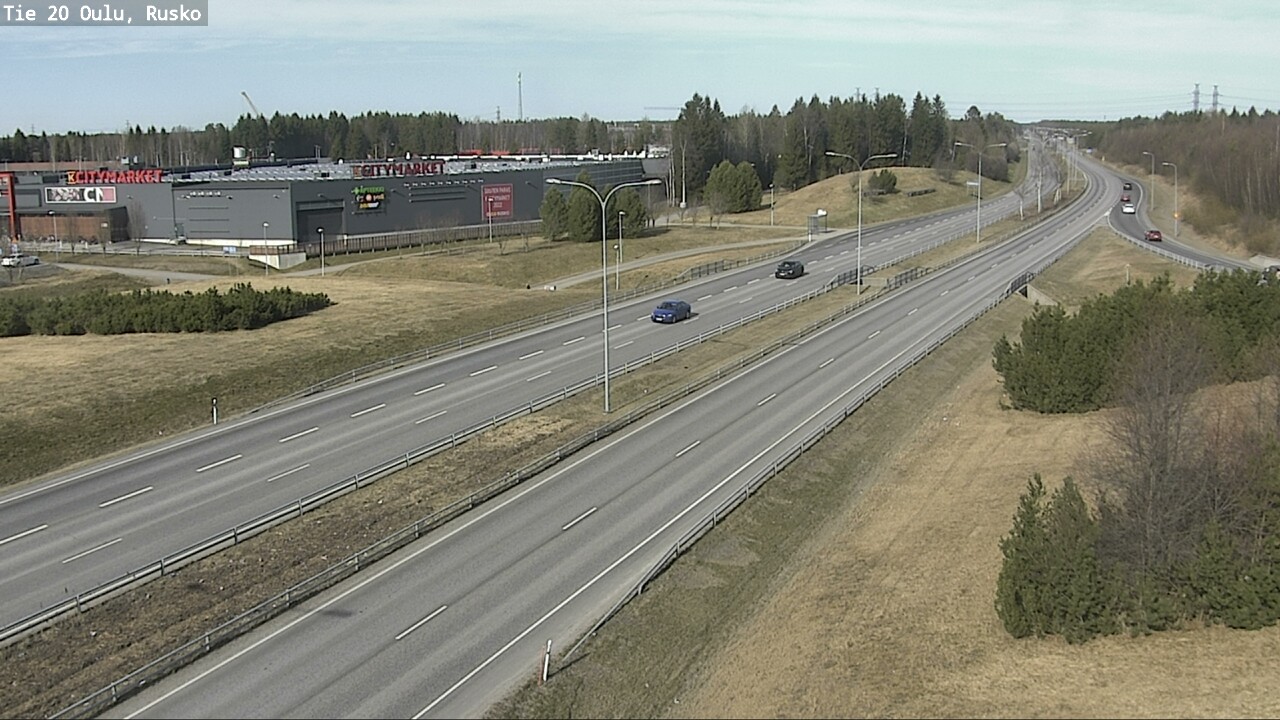 Kelikamerat Kuva Tie 20 Oulu, Rusko, Oulu, Pohjois-Pohjanmaa
