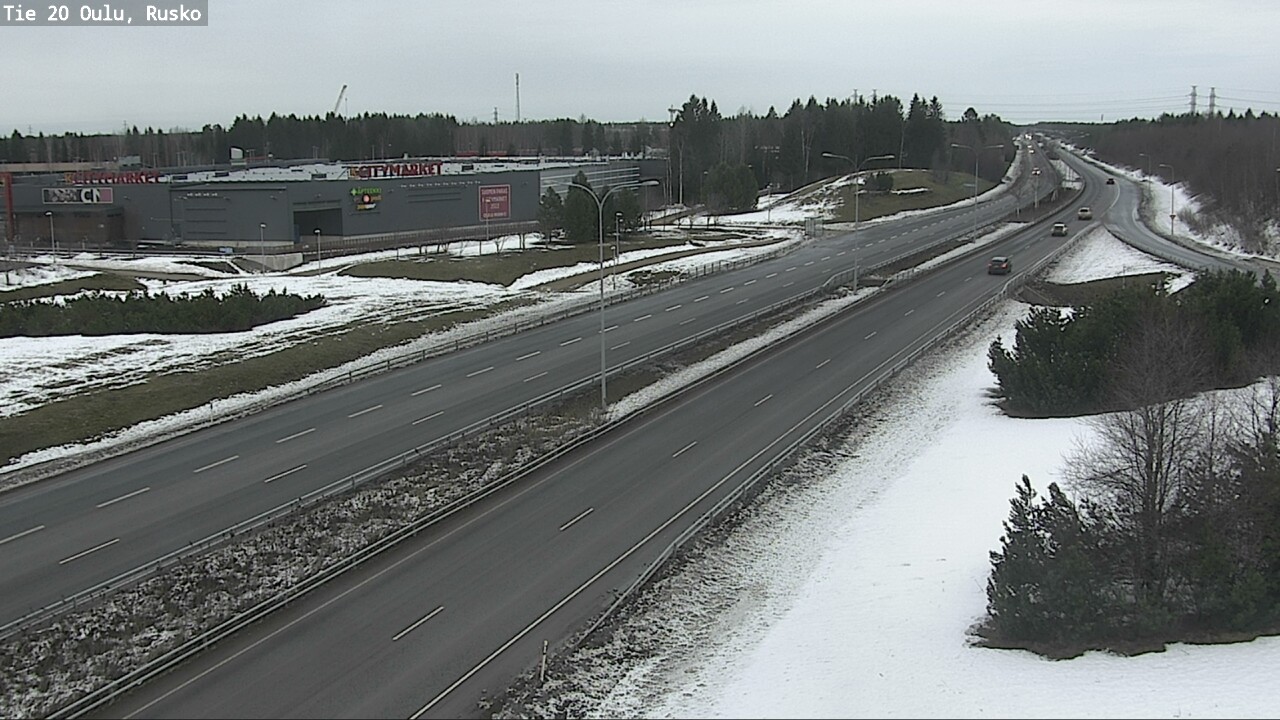 Kelikamerat Kuva Tie 20 Oulu, Rusko, Oulu, Pohjois-Pohjanmaa